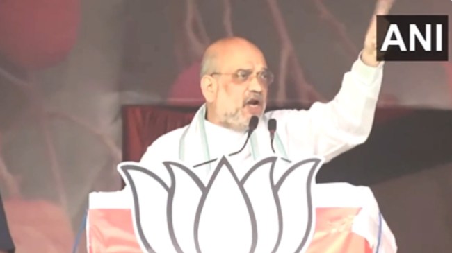 Union Home Minister Amit Shah Visit Muzaffarpur, Union Home Minister Amit Shah targeted INDIA in Muzaffarpur, Amit Shah, INDIA, BJP