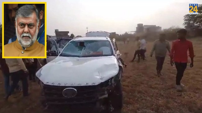 Union Minister Prahlad Patels car accident in Chhindwara, Prahlad Patels car accident, MP News