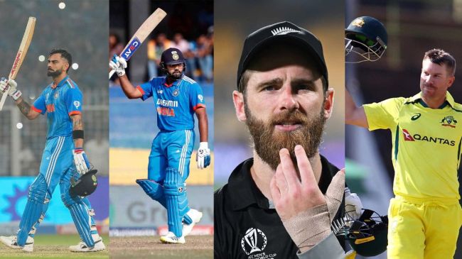 last world cup virat kohli rohit sharma david warner icc odi world cup 2023