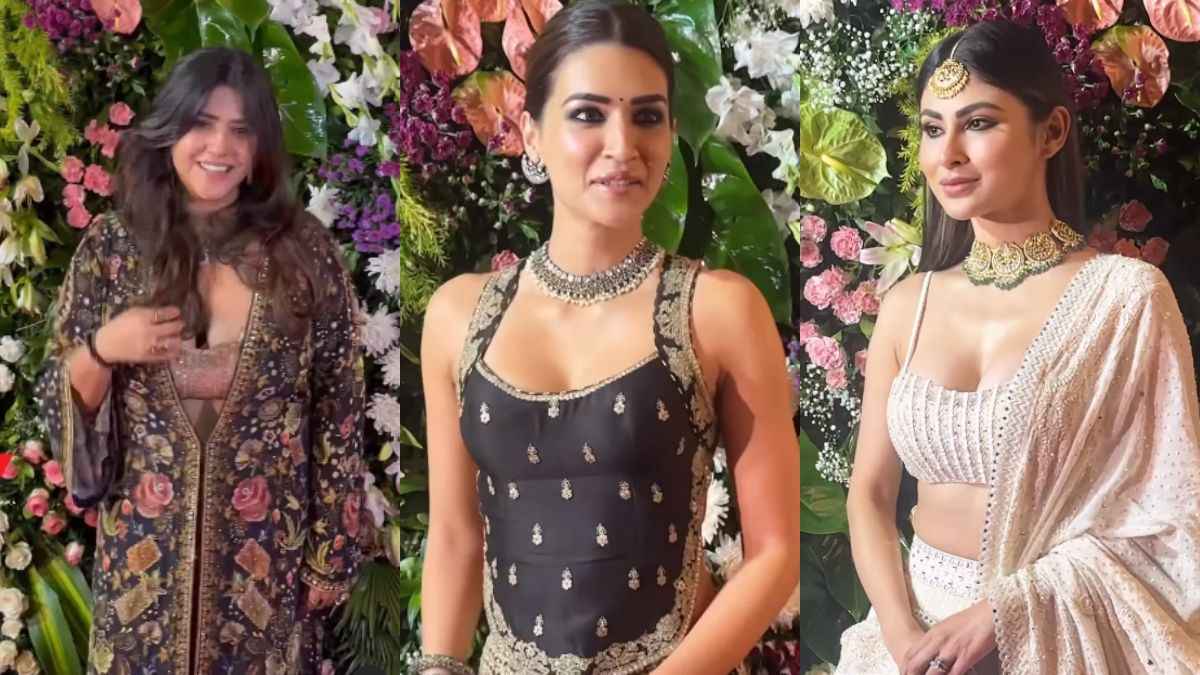 सीरियल क्वीन Ekta Kapoor की Diwali Party में सेलेब्स का जलवा, मौनी और कृति ने लगाया ग्लैमर का तड़का