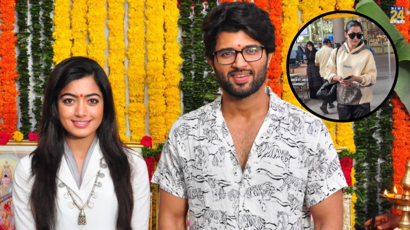Rashmika Mandanna Vijay Deverakonda Hoodie