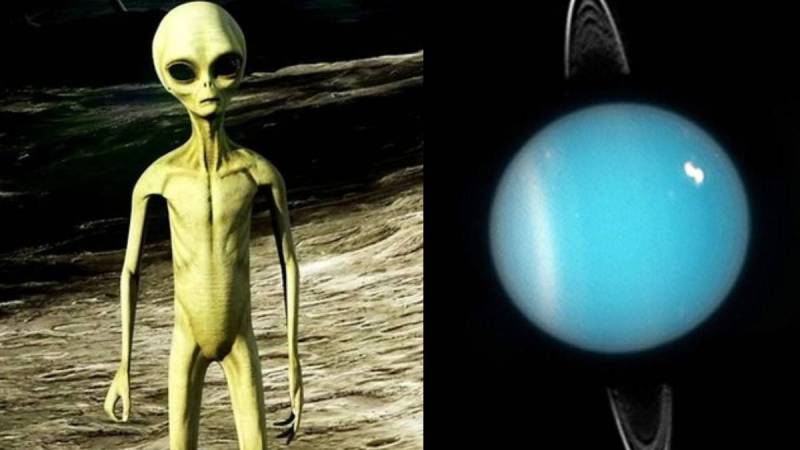 Uranus planet human life aliens strange light aurora