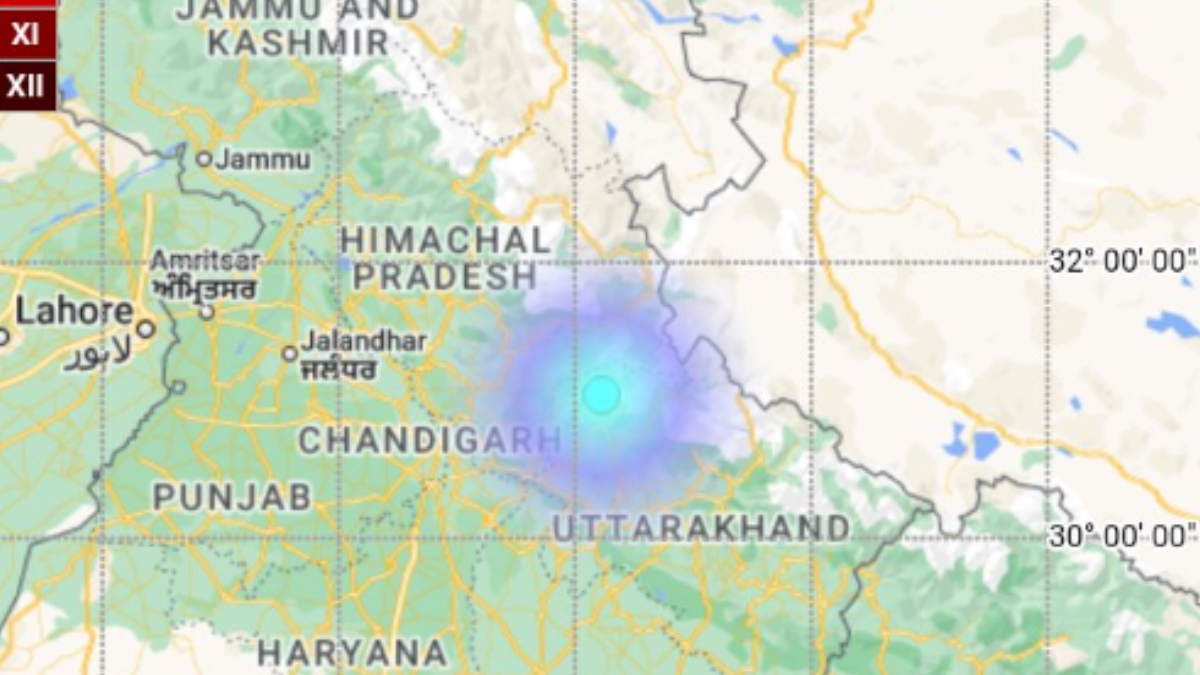 उत्तर भारत में पांच दिनों के भीतर दूसरी बार भूकंप के झटके, रिक्टर स्केल पर 3.1 रही तीव्रता