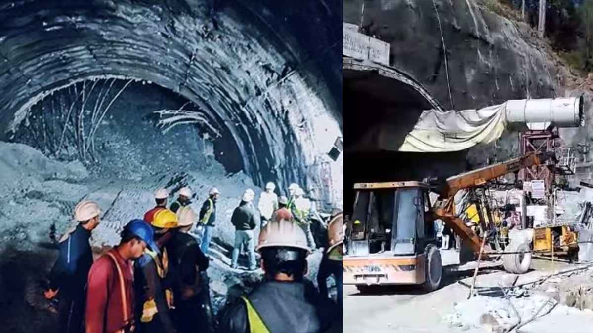 Uttarkashi Tunnel Accident: 40 जिंदगियों को बचाने की जंग जारी, सुरंग में फंसे मजदूरों को पाइप से पहुंचाया जा रहा खाना और ऑक्सीजन 