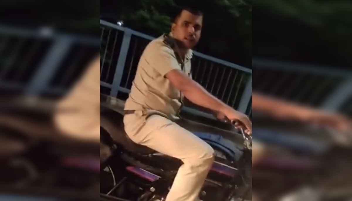Viral Video of Policeman and Women