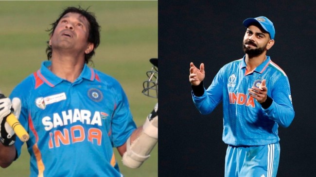 Virat Kohli Sachin Tendulkar rohit sharma India vs South Africa ODI World Cup 2023