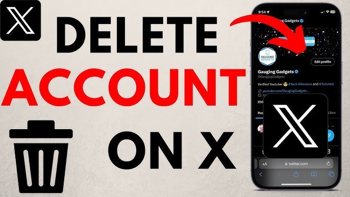 How to Delete X Account