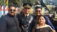 Martyred Captain Shubham Gupta With Family