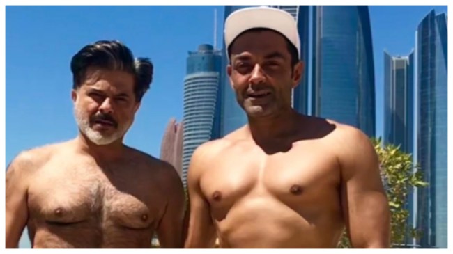 anil kapoor shares photo with bobby deol