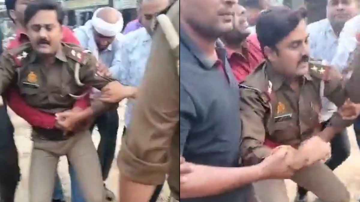 यूपी में चौकी इंचार्ज 10 हजार की रिश्वत लेते रंगे हाथ गिरफ्तार, घसीटकर ले गई ACB की टीम, Video वायरल