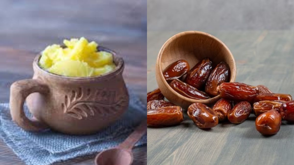 dates with ghee for weight gain dates soaked in ghee benefits dates soaked in ghee during pregnancy dates soaked in milk overnight benefits soaked dates ayurveda dates soaked in water overnight benefits soaked dates in empty stomach ghee khajoor recipe