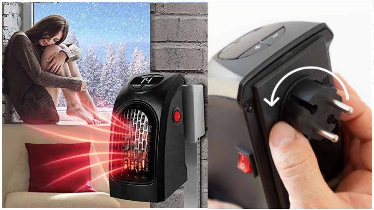 Mini Heater: न जगह की दिक्कत, न ज्यादा बिल की खपत! प्लग में फिट होते ही कमरा करेगा गर्म