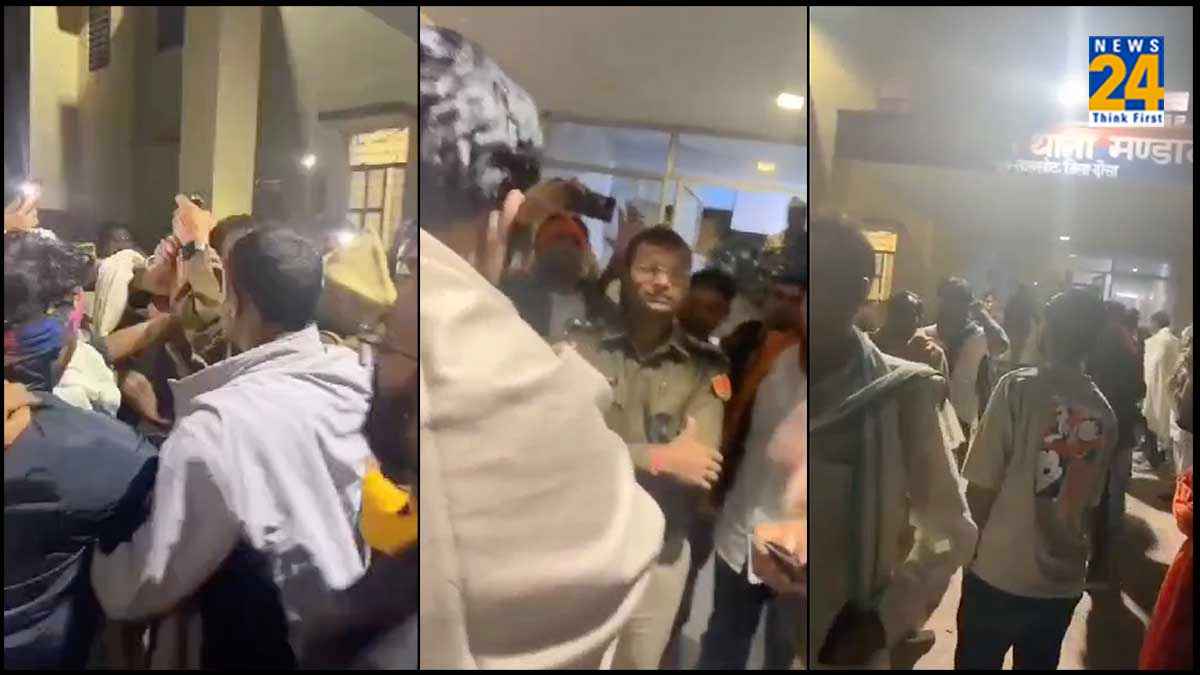 Rajasthan: मतदान से पहले भाजपा कार्यकर्ताओं और पुलिस में भिड़ंत, थाने में मचा बवाल