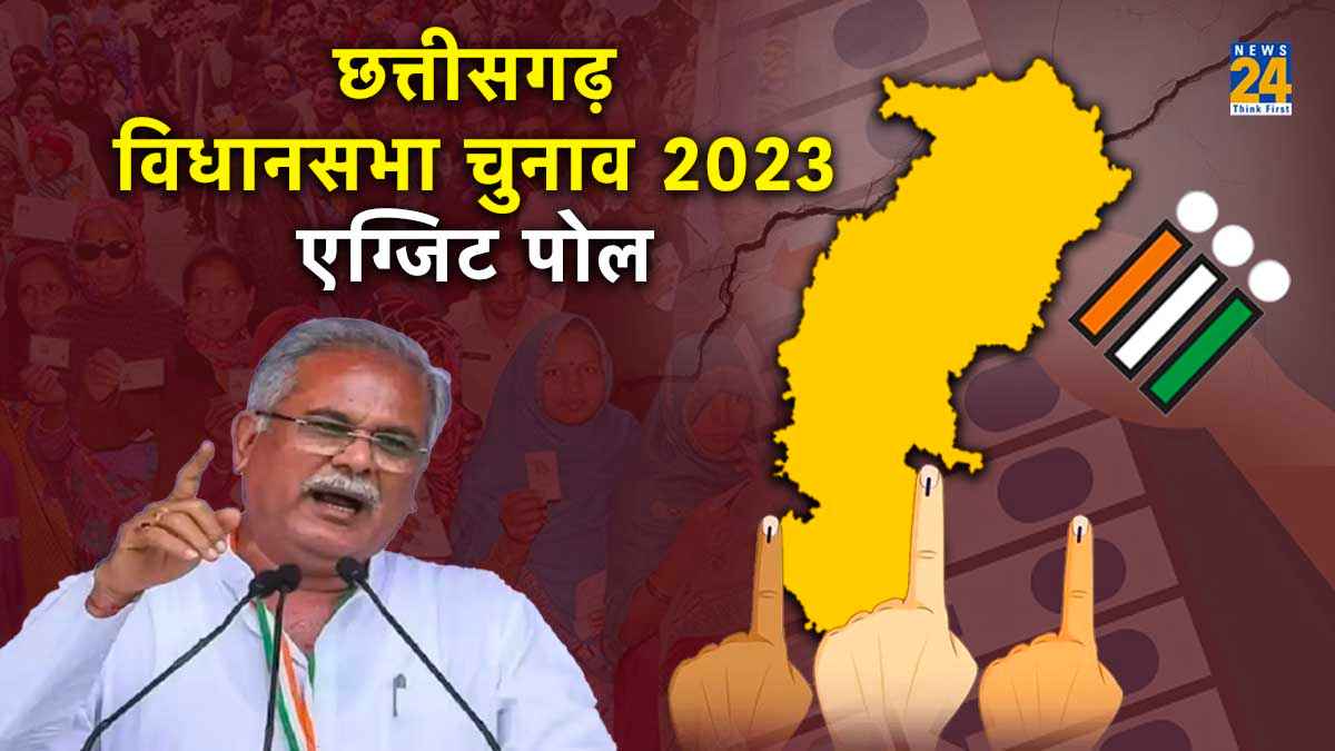 Chhattisgarh Assembly Election Exit Poll 2023: छत्तीसगढ़ में कांग्रेस या भाजपा? क्या कहता है News24-TodaysChanakya का अनुमान