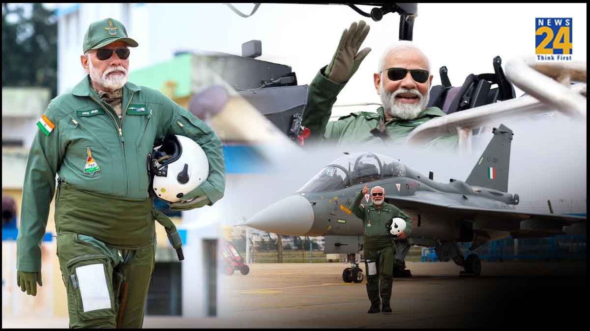 Prime Minister Narendra Modi Flew Tejas Fighter Jet