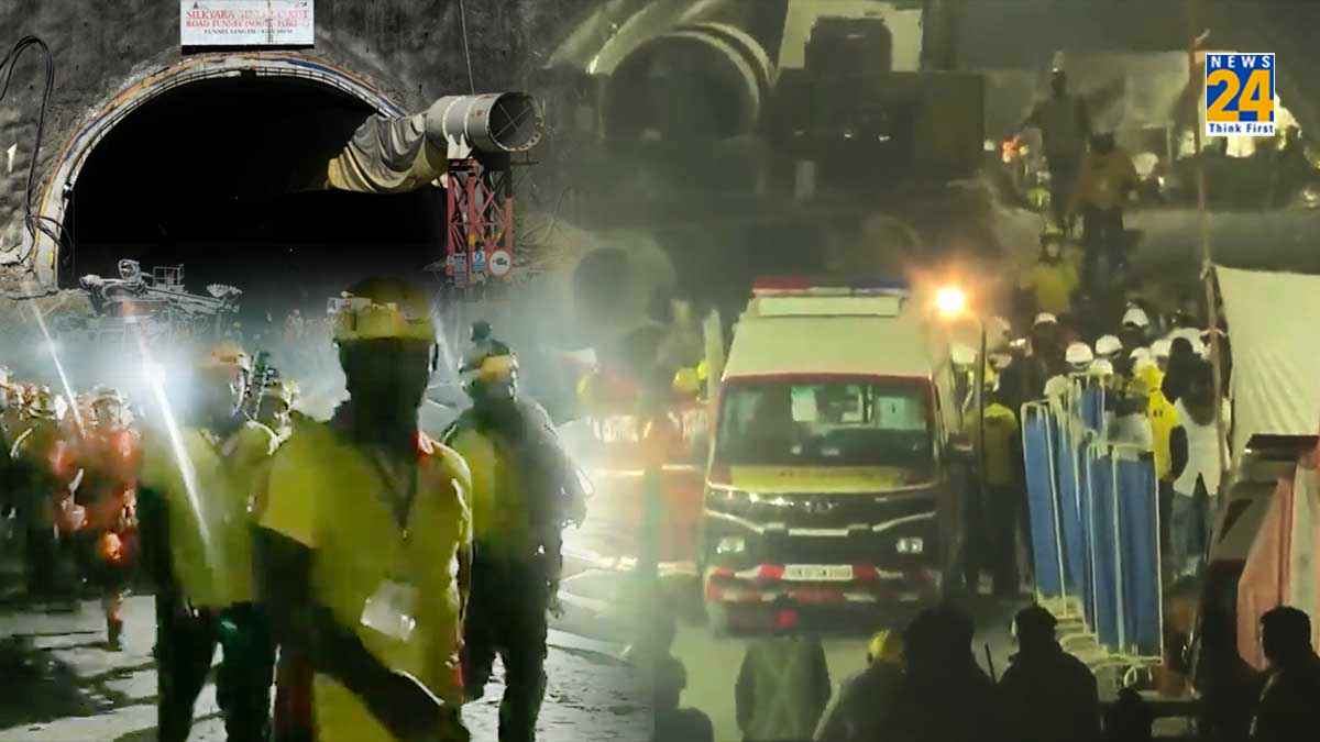 Uttarkashi Tunnel: 17 दिन की मेहनत लाई रंग, बाहर आए मजदूर, देखें तस्वीरें और वीडियो