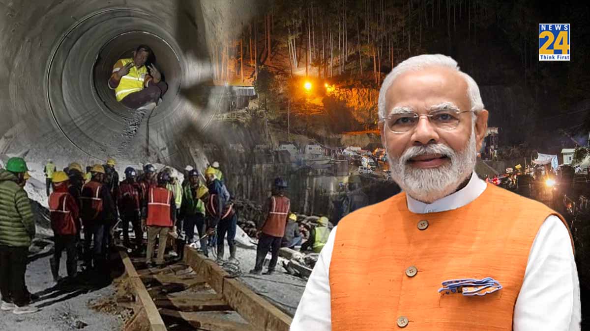 PM Narendra Modi on Uttarkashi tunnel rescue Success