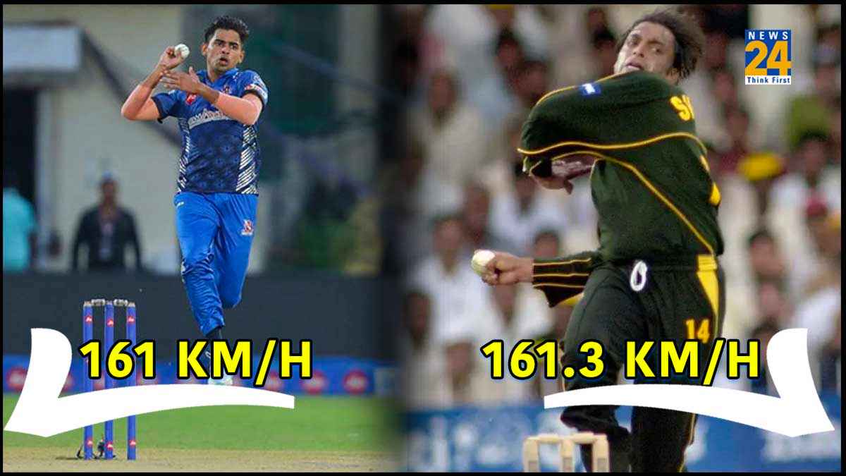 Kartik Tyagi Bowls 161 KMPH speed ball in SMAT 2023 Shoaib Akhtar World Record Escapes by Margin