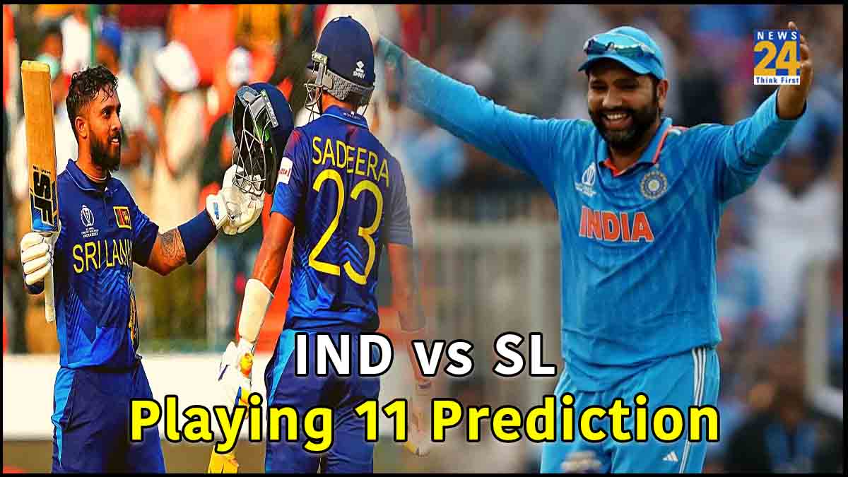 IND vs SL Playing 11 Prediction World Cup 2023 India vs Sri Lanka Shreyas Iyer Place in Danger