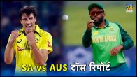 South Africa vs Australia Toss Report Pat Cummins Temba Bavuma Eden Gardens Playing 11 ODI World Cup 2023