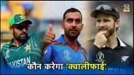 NZ PAK AFG Who Will Qualify for ODI world cup semifinal If They lost next Match