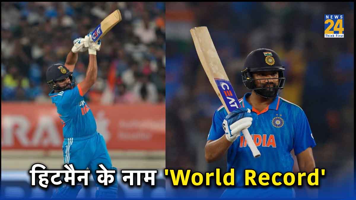 IND vs SA Rohit Sharma Surpassed Chris Gayle Levels AB De Villiers Most ODI Sixes in Calender Year World Cup 2023