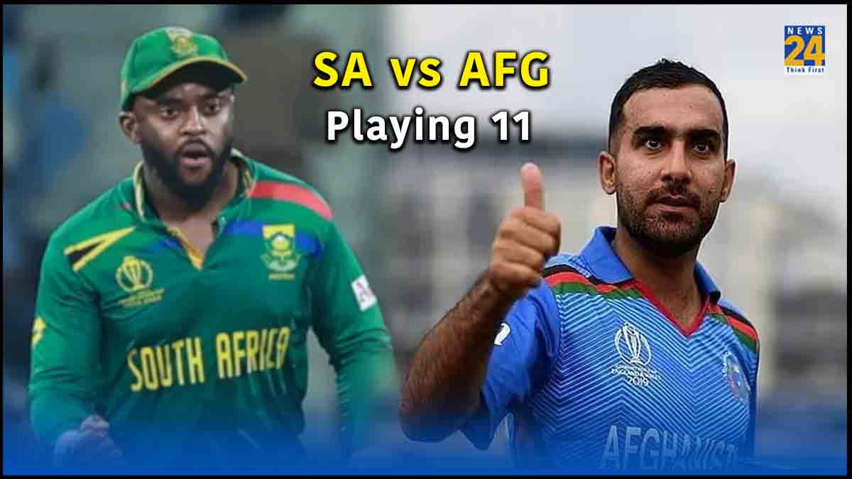 South Africa Opt to Bat SA vs AFG Semi final Playing 11 ODI World Cup 2023