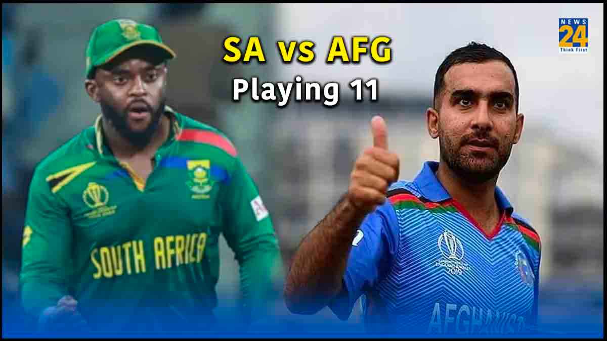 South Africa Opt to Bat SA vs AFG Semi final Playing 11 ODI World Cup 2023