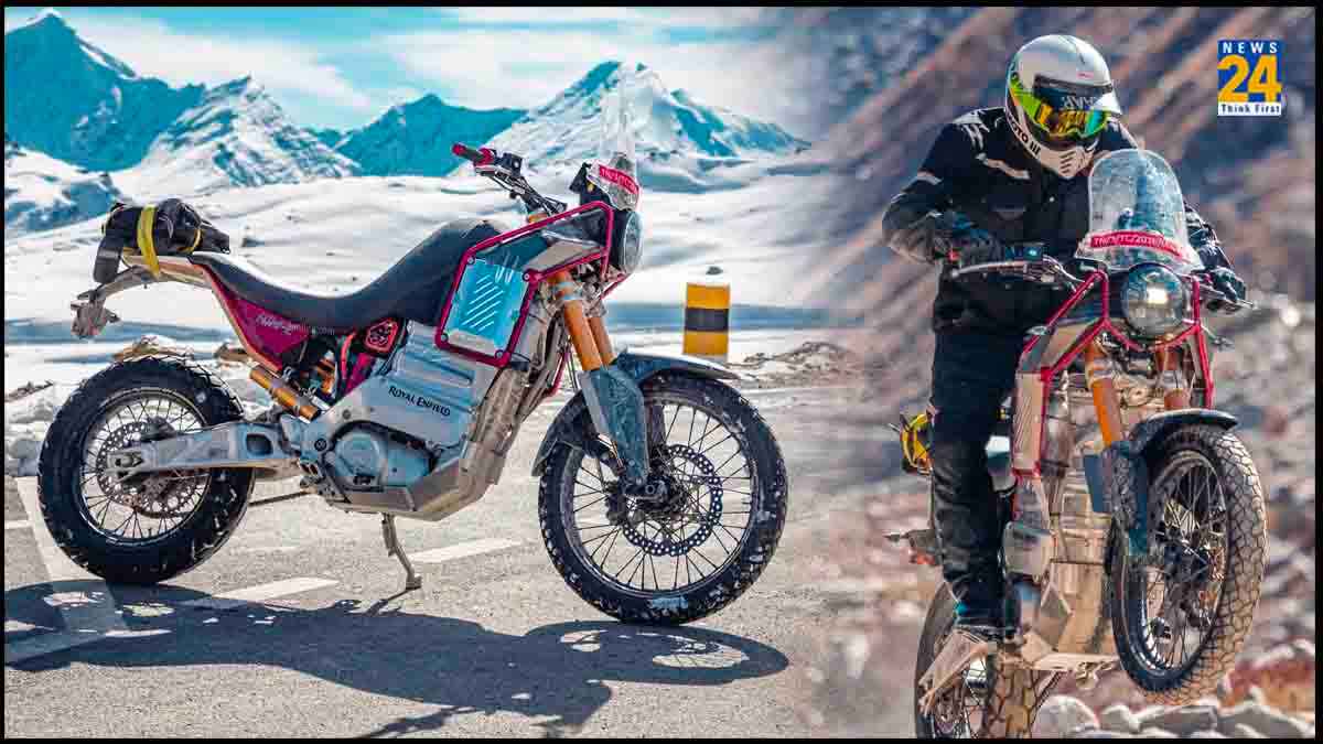 आ गई Royal Enfield की इलेक्ट्रिक बाइक, नाम है HIM-E