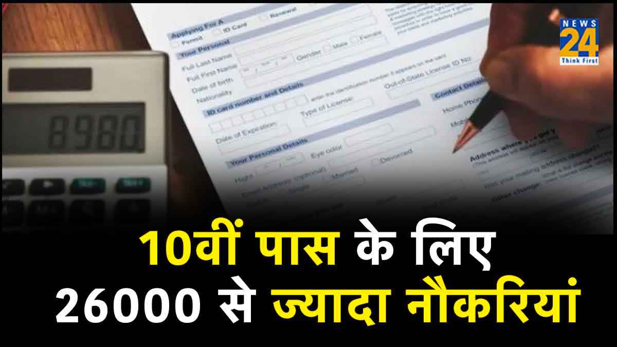 SSC Recruitment 2024: 10वीं पास के लिए निकलीं 26 हजार से ज्यादा पदों पर भर्तियां, यहां जानिए पूरी डिटेल
