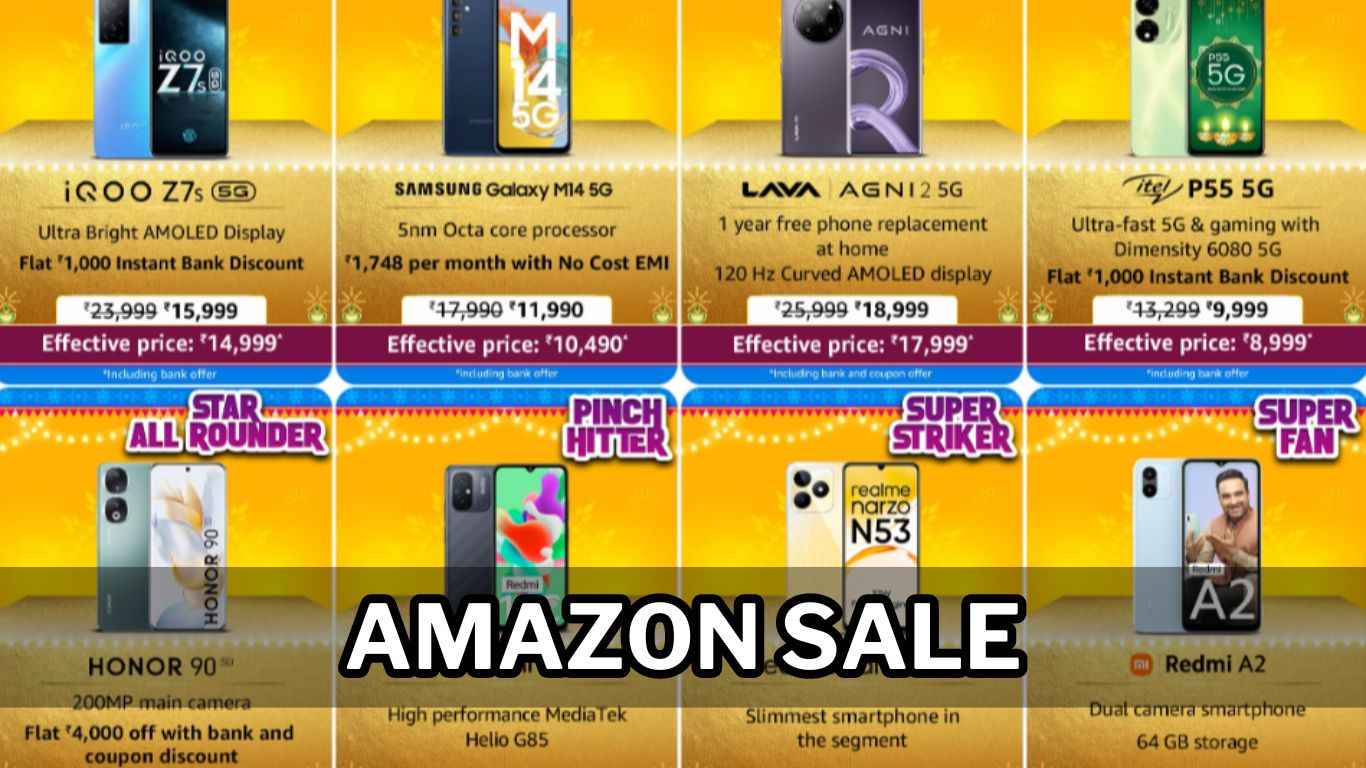 Amazon Sale में खरीदें 20 हजार रुपये से कम के धांसू Smartphones, फीचर्स और लुक है किलर!