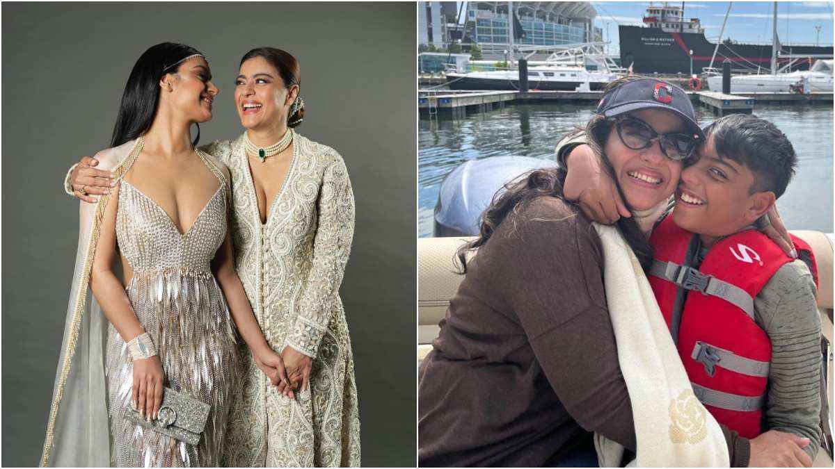 Kajol ने Children's Day पर युग और नीसा नहीं किसी और को बताया अपना बेबी, दोनों नए बच्चों संग फोटो हुई वायरल