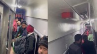 ट्रेन के फर्स्ट एसी कोच में बिना टिकट यात्रा, भीड़ देख चौंकी महिला, Video