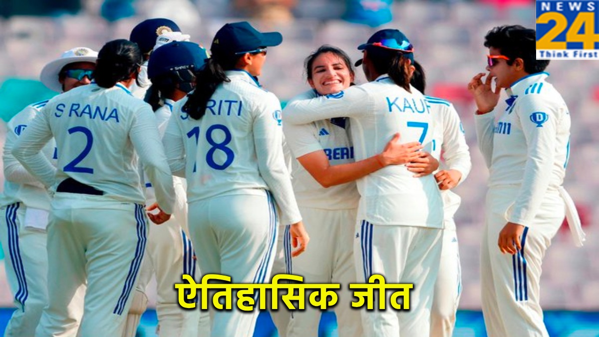 India vs England Women Test Match IND Won by 371 Runs Deepti sharma Performance