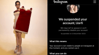 Urfi Javed Instagram Suspended