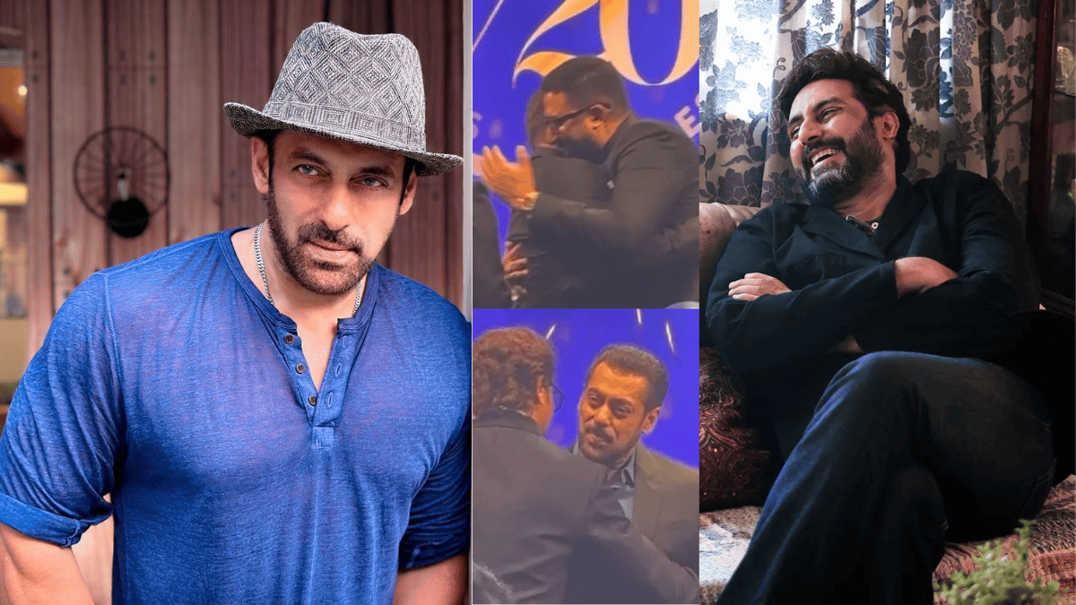 Salman Khan Hugs Abhishek Bachchan