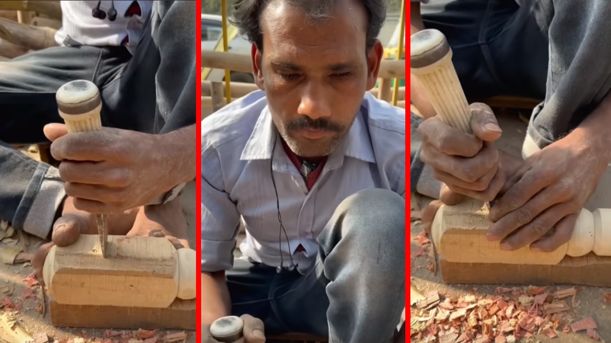 Blind Carpenter Viral video