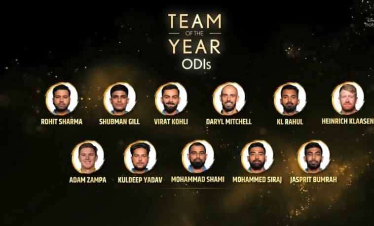 ravi shastri reaction Star Sports ODI Team Of The Year 2023 