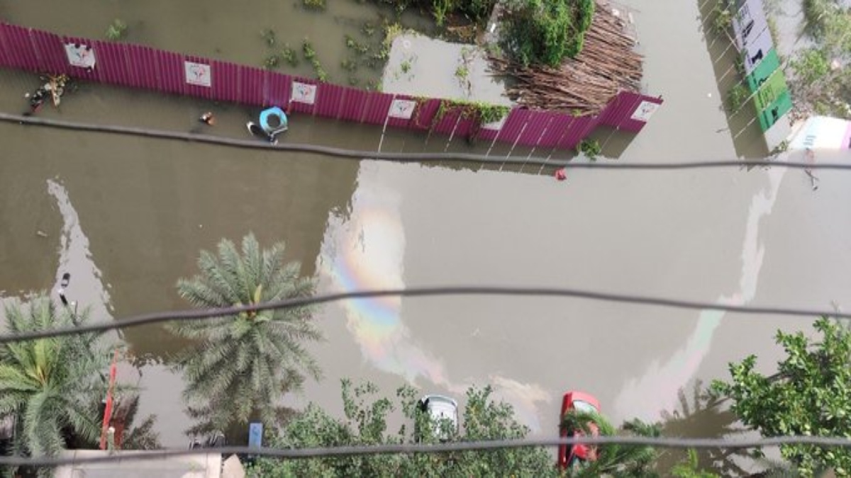 Chennai flood Cyclone Michaung