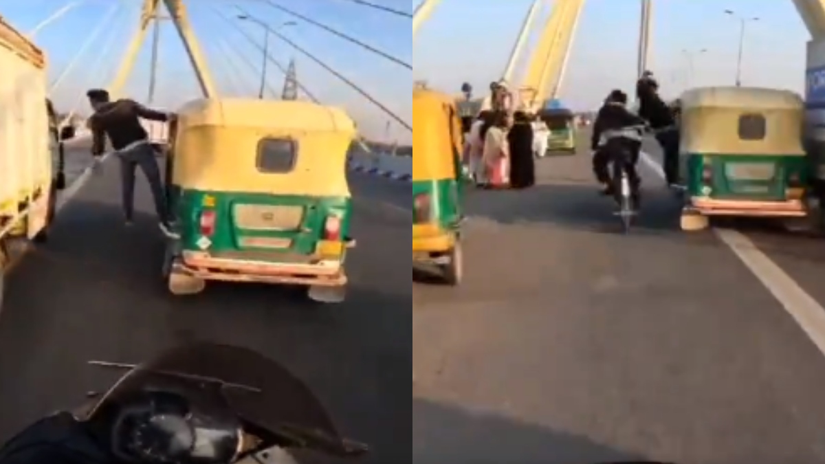 Delhi Signature Bridge Stunt Video Viral