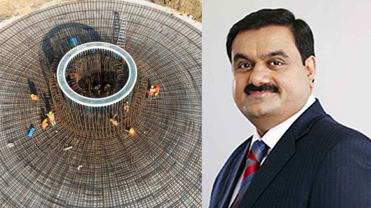 Gautam Adani shares worlds largest green energy park pictures gujarat kutch