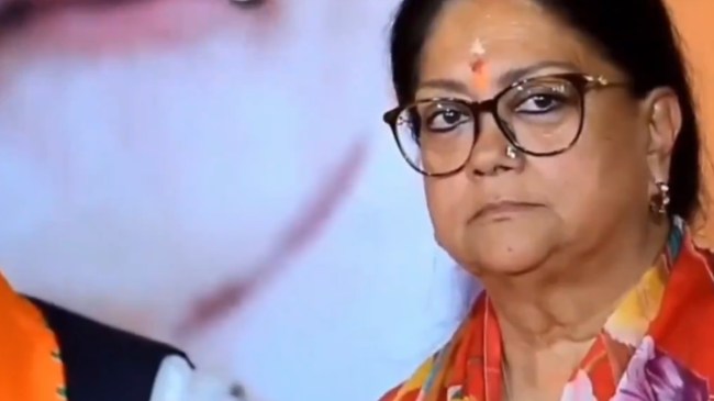 How Vasundhara Raje agree to leave rajasthan cm seat know reason