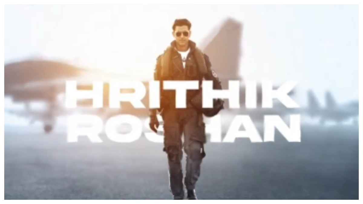 Hrithik Roshan first look Fighter