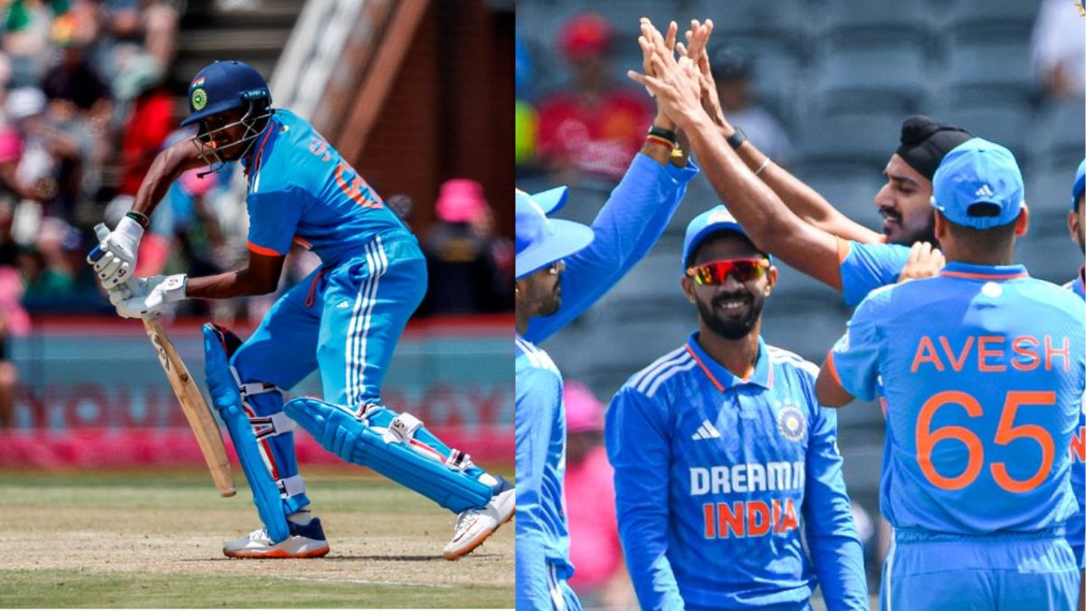 india won 1st odi match records followed India vs South Africa Sai Sudarshan creat history