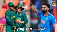 IND vs SA 1st ODI Playing 11 KL Rahul Rinku Singh Sai Sudarshan Debut India vs South Africa Johannesburg