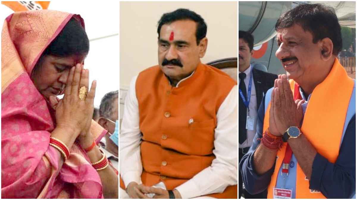 Imarti Devi, Narottam Mishra, Alok Sharma