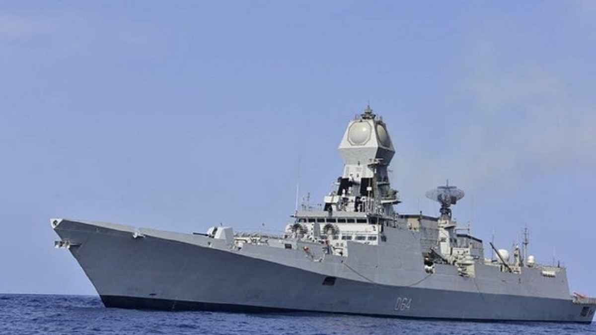 Indian-Navy-Missile-Destroyer