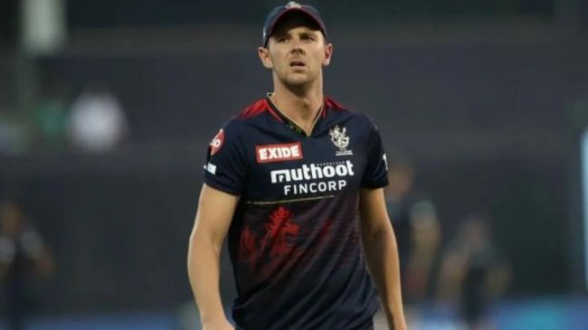 IPL 2024 Auction Josh Hazlewood unsold royal challengers bangalore reaction viral