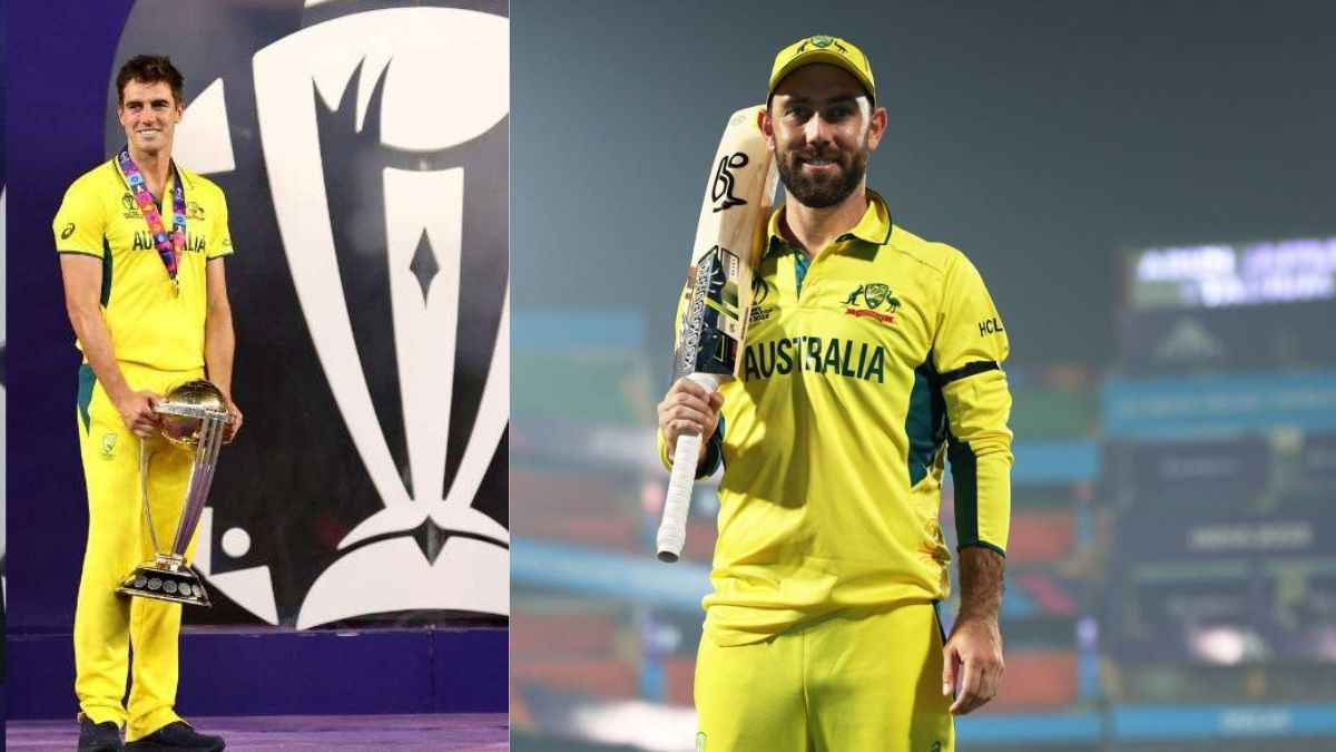 Glenn Maxwell to Pat Cummins awkward-moment World Cup 2023 trophy