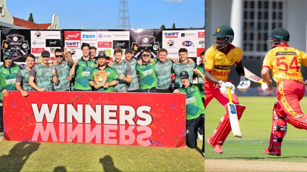 T20 वर्ल्ड कप से बाहर होने के बाद भी नहीं सुधरा प्रदर्शन, आयरलैंड ने टी20 सीरीज में जिम्बाब्वे को हराया